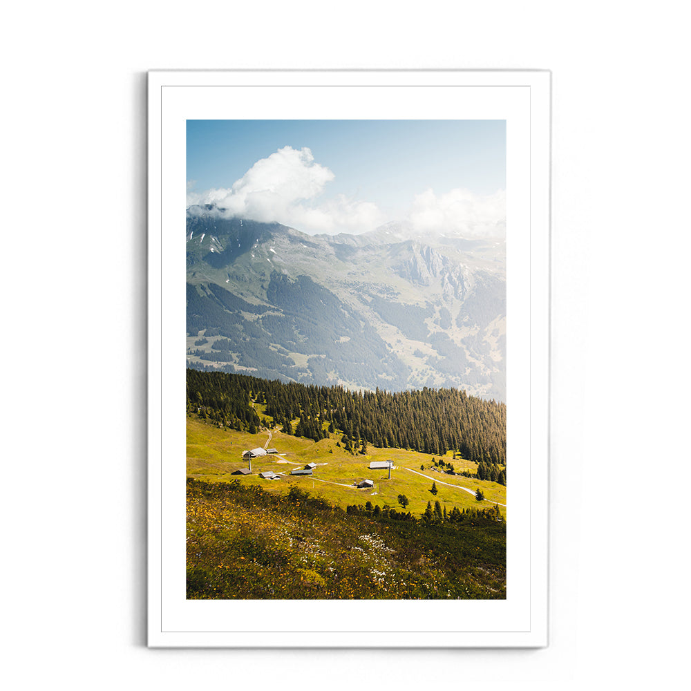 Views from the Lauterbrunnen Valley, Switzerland - Wall Photo Frame by Jeet Khagram
