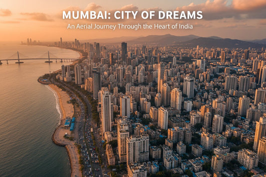 Elevate Your Phone with Stunning Mumbai Aerial Wallpaper