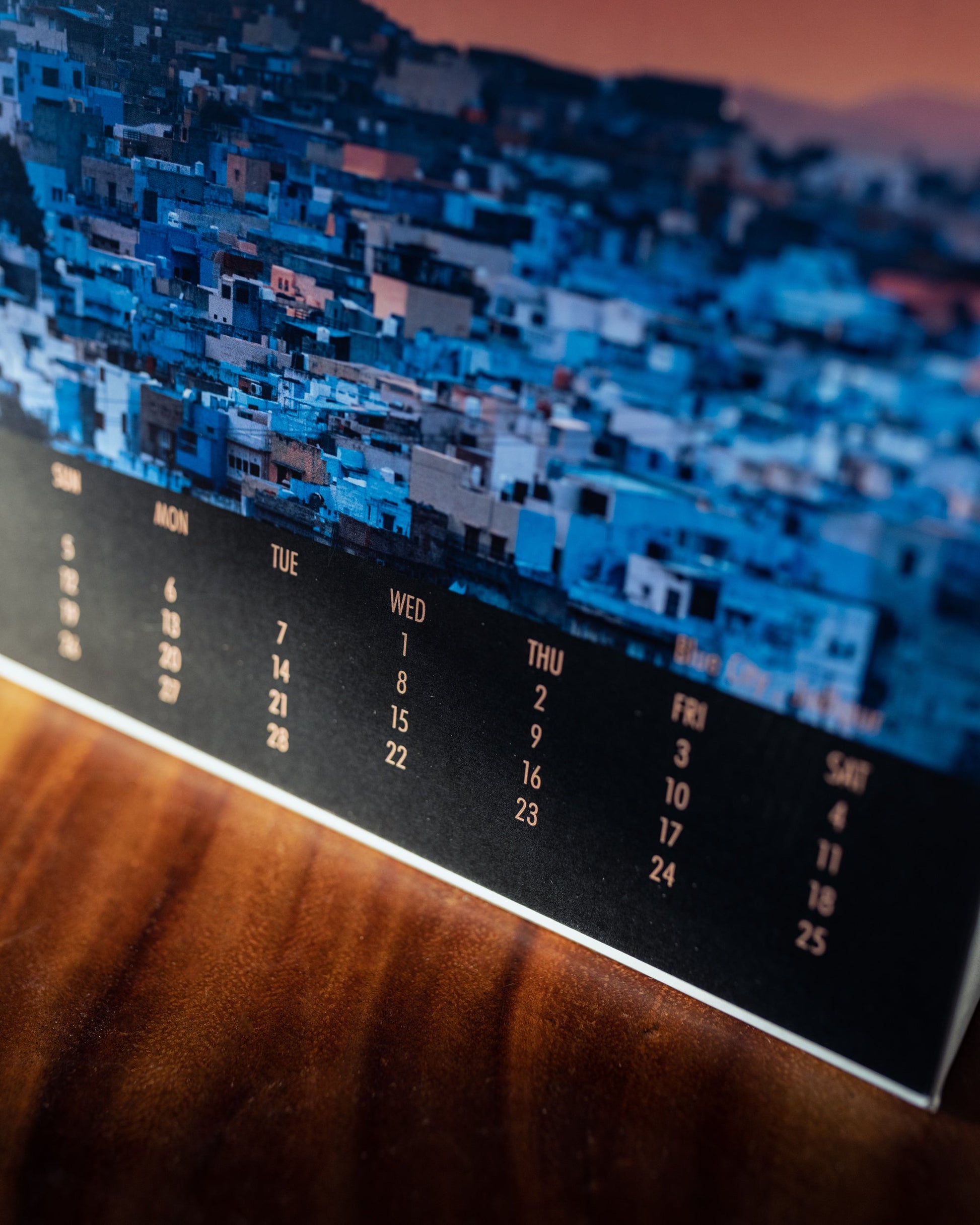 Desk Calendar - 12 Landscapes of India & Beyond by Jeet Khagram
