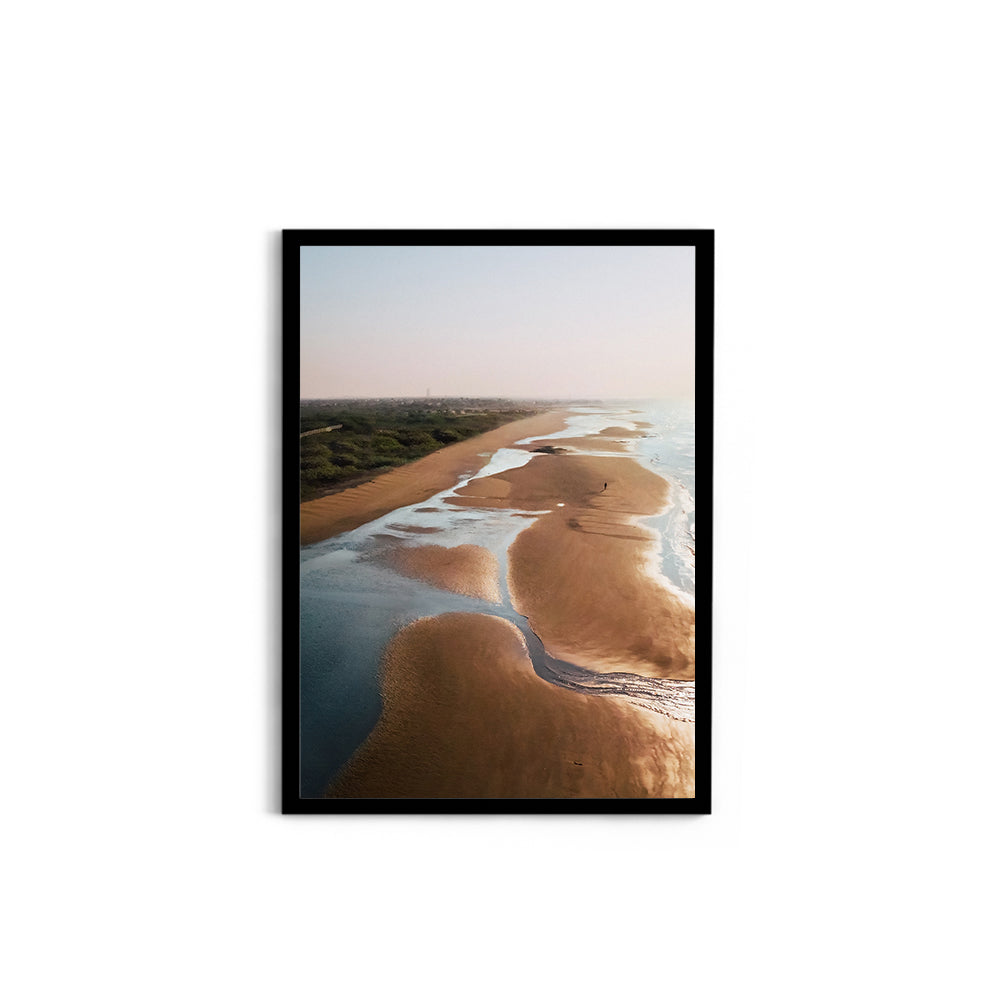 Mandvi Beach, Kutch, Gujarat - Wall Photo Frame by Jeet Khagram