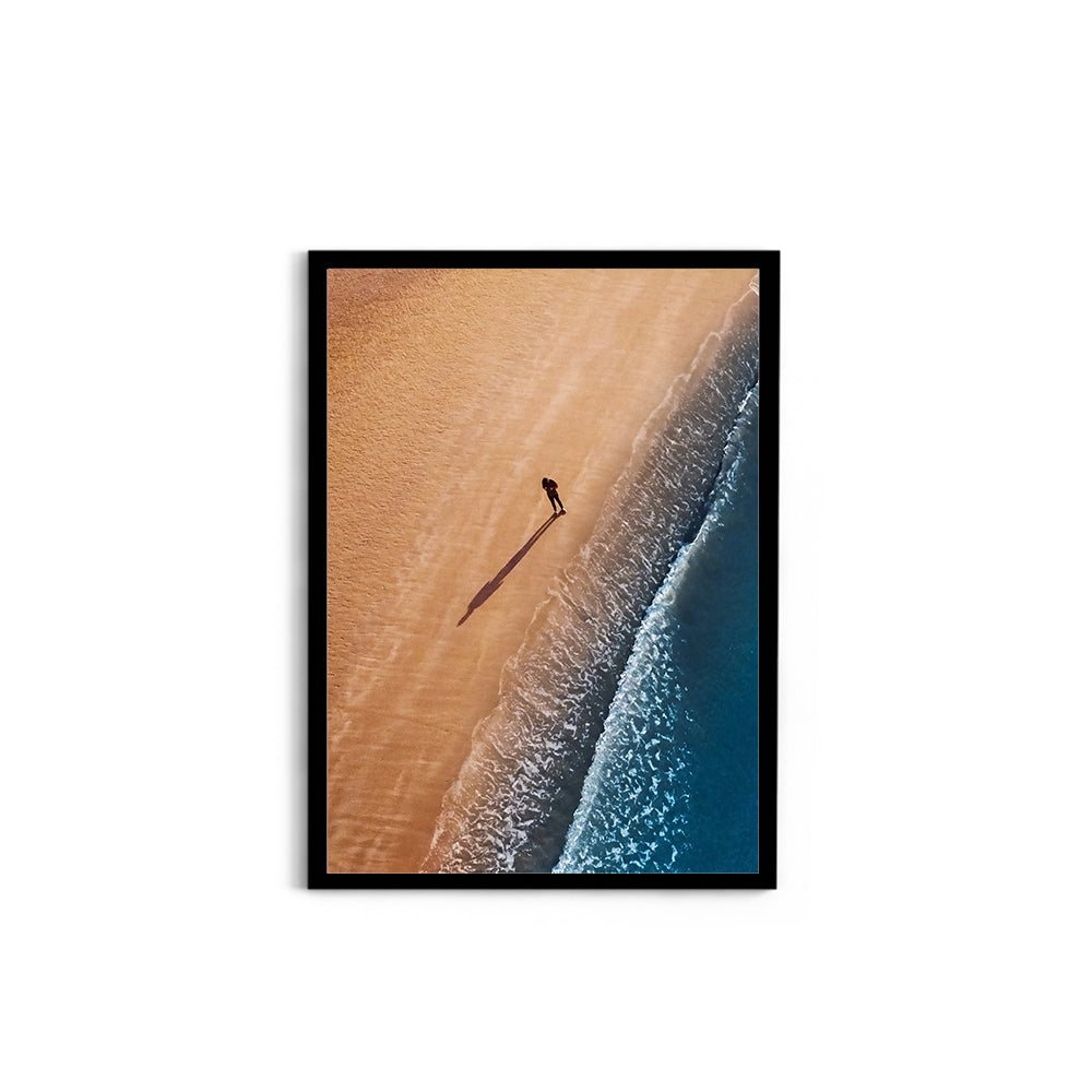 Rann of Kutch Abstract - Minimalist - Wall Photo Frame by Jeet Khagram