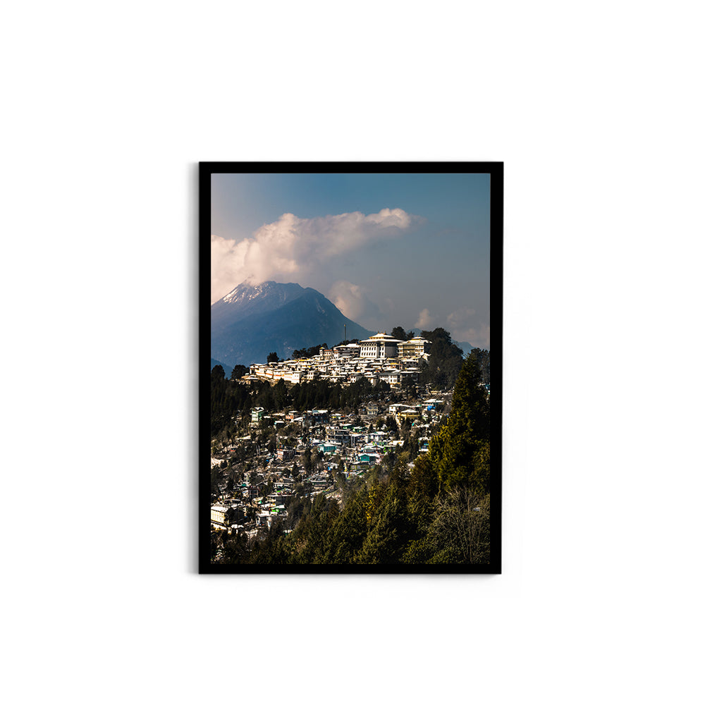 Tawang Monastery, Arunachal Pradesh - Wall Photo Frame by Jeet Khagram