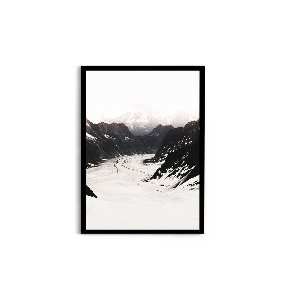 Great Aletsch Glacier, Switzerland - Wall Photo Frame by Jeet Khagram
