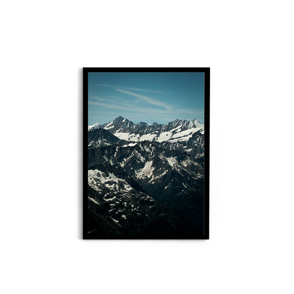 The Peaks of Mount Titlis, Switzerland - Wall Photo Frame by Jeet Khagram