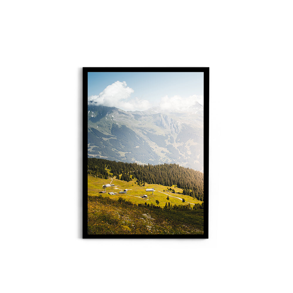Views from the Lauterbrunnen Valley, Switzerland - Wall Photo Frame by Jeet Khagram