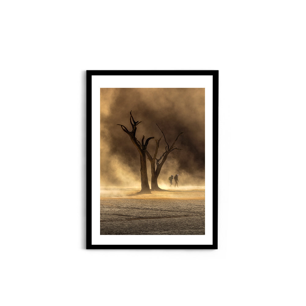 Namibia's Vast Deserts Deadvlei at Dawn - Wall Photo Frame by Jeet Khagram