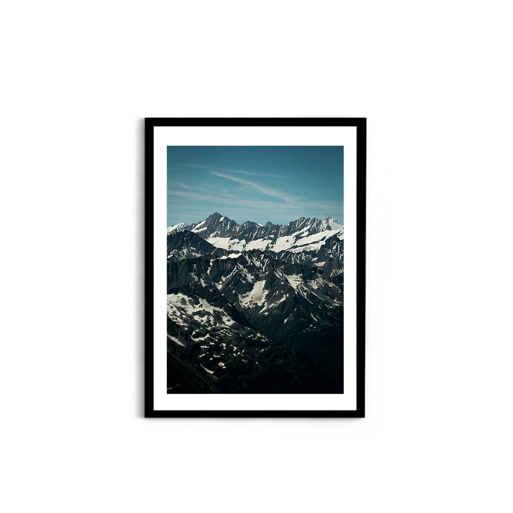 The Peaks of Mount Titlis, Switzerland - Wall Photo Frame by Jeet Khagram
