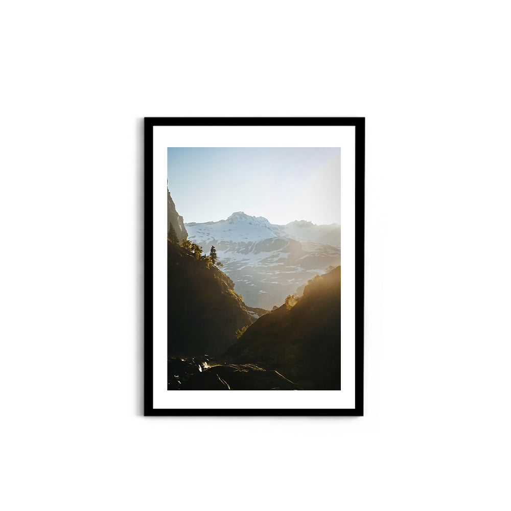 Sunrise at the Hampta Pass - Wall Photo Frame by Jeet Khagram
