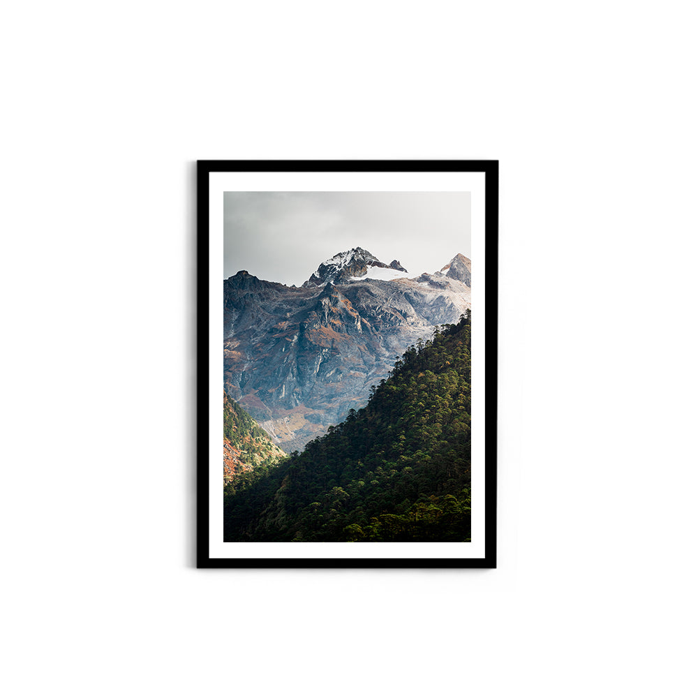 Himalayan Peaks Mountain Landscape - Wall Photo Frame by Jeet Khagram