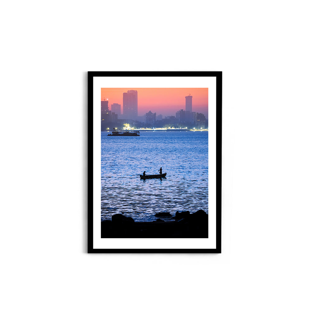 Mumbai Twilight - Wall Photo Frame by Jeet Khagram