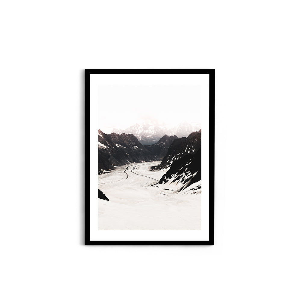 Great Aletsch Glacier, Switzerland - Wall Photo Frame by Jeet Khagram