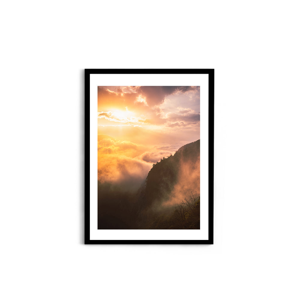 Chasing the Sunset, Thembang, Arunachal Pradesh - Wall Photo Frame by Jeet Khagram