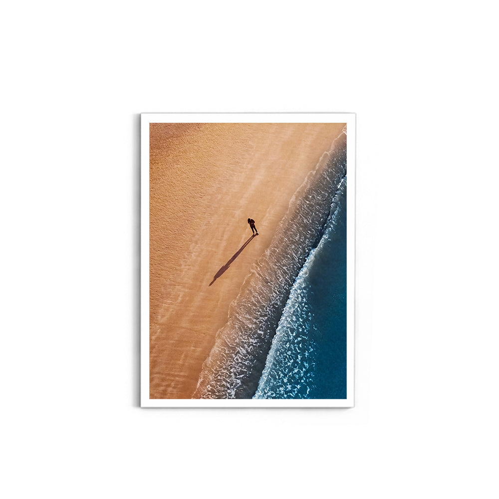 Rann of Kutch Abstract - Minimalist - Wall Photo Frame by Jeet Khagram