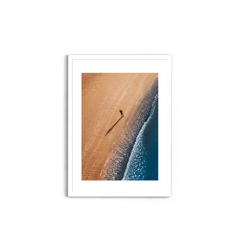 Rann of Kutch Abstract - Minimalist - Wall Photo Frame by Jeet Khagram