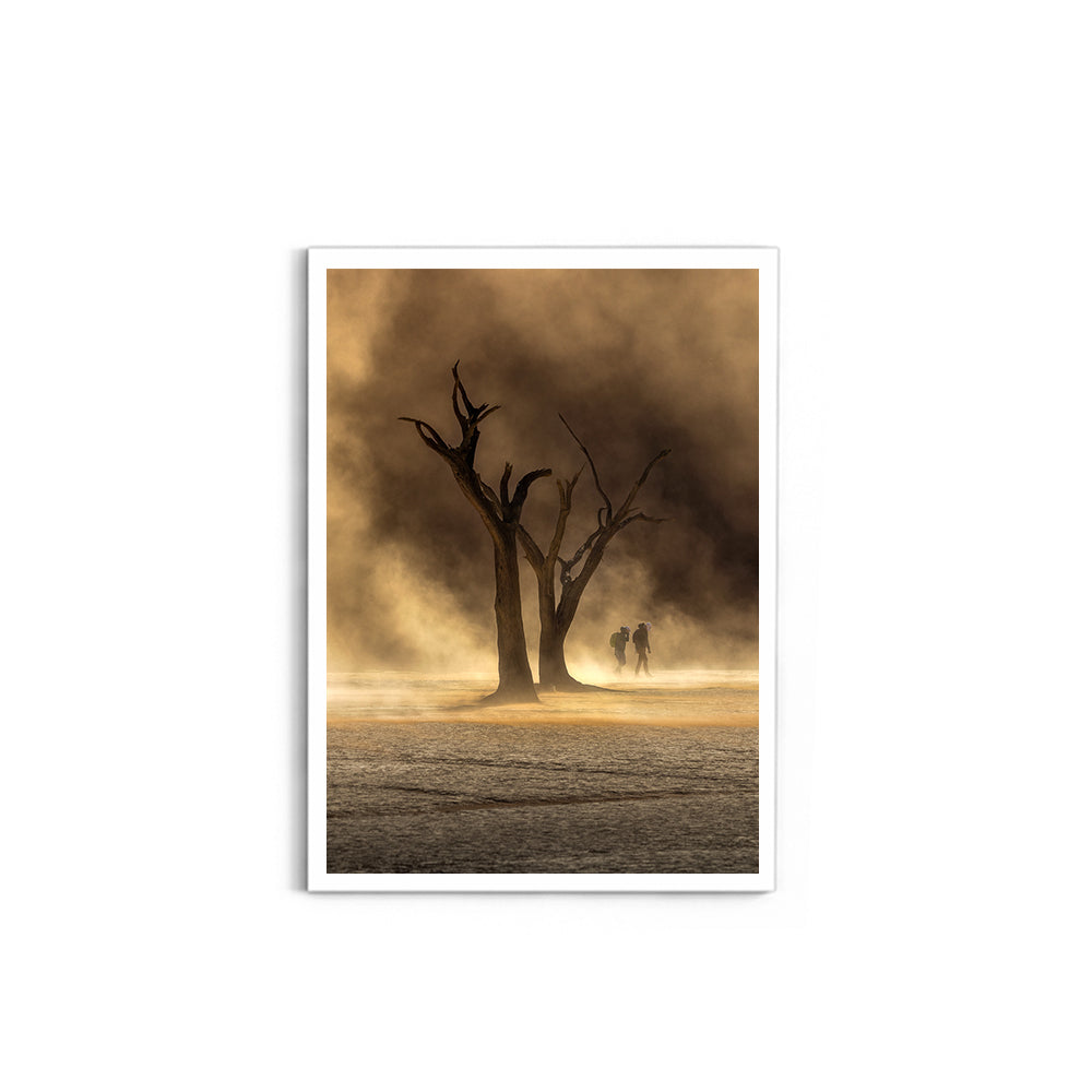 Namibia's Vast Deserts Deadvlei at Dawn - Wall Photo Frame by Jeet Khagram