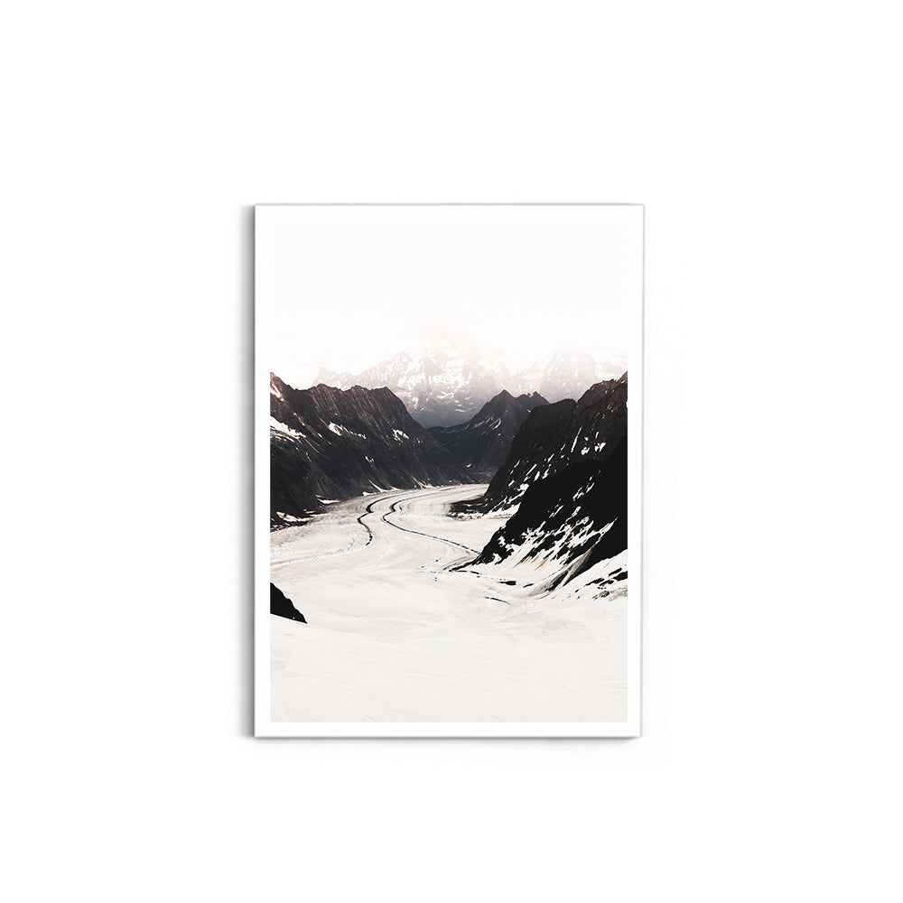 Great Aletsch Glacier, Switzerland - Wall Photo Frame by Jeet Khagram