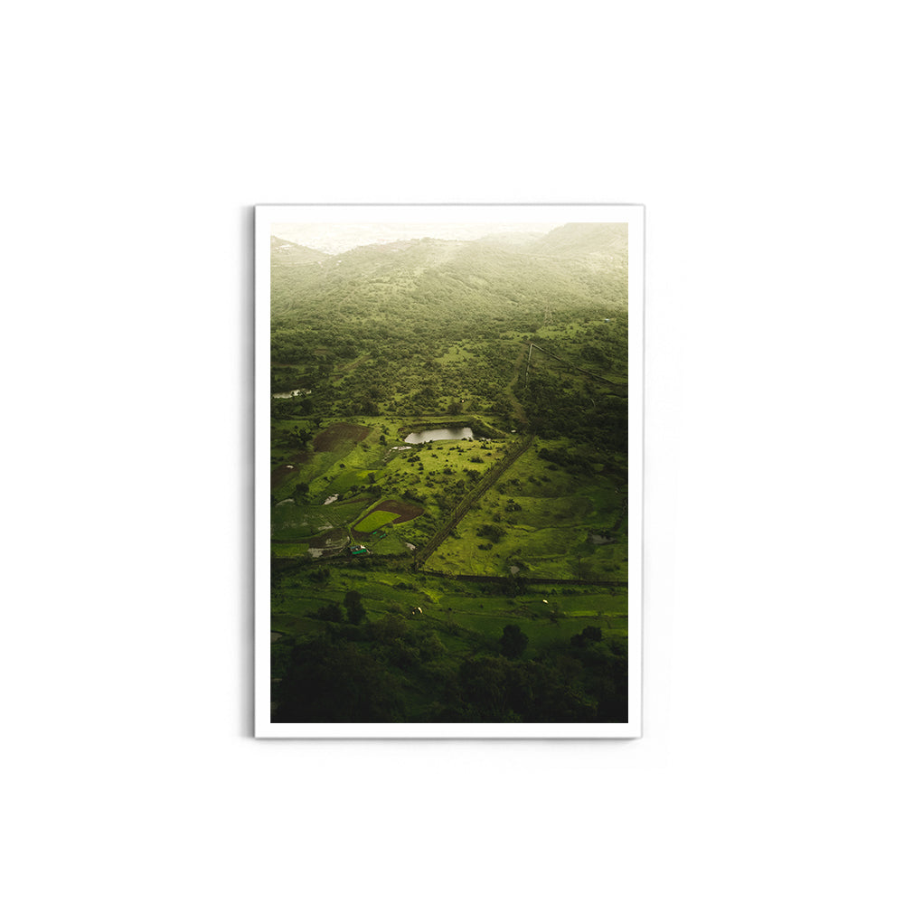 Morning in Lohagad Fort, Lohagad - Wall Photo Frame by Jeet Khagram