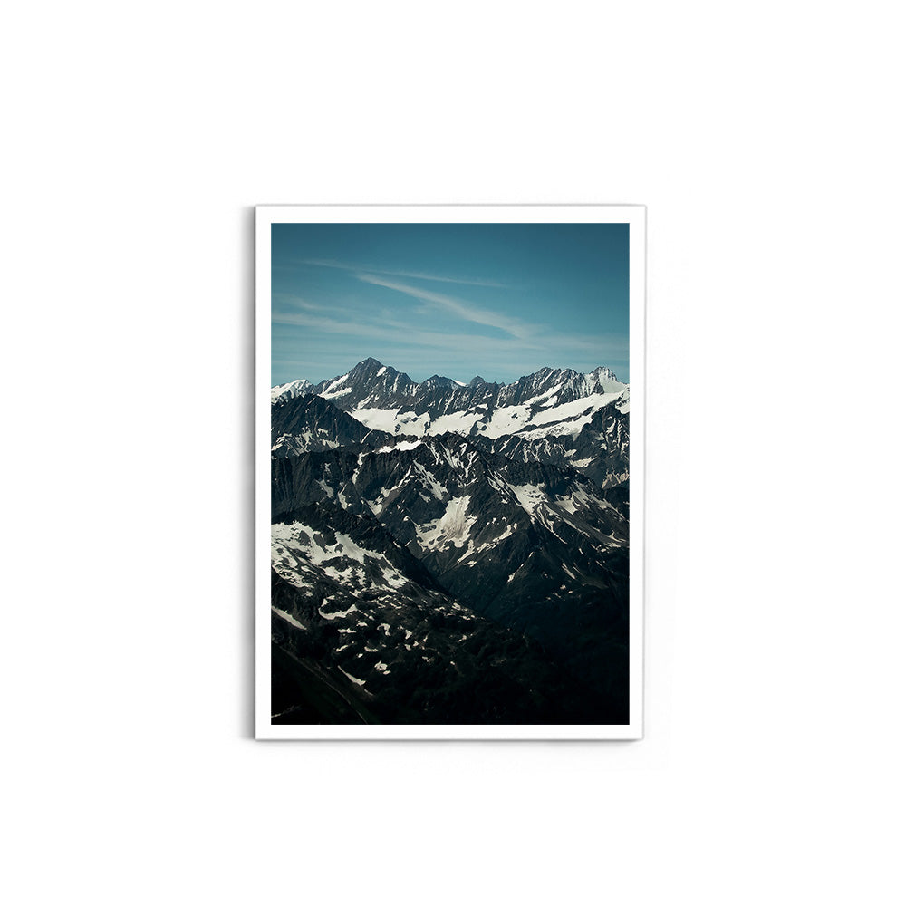 The Peaks of Mount Titlis, Switzerland - Wall Photo Frame by Jeet Khagram