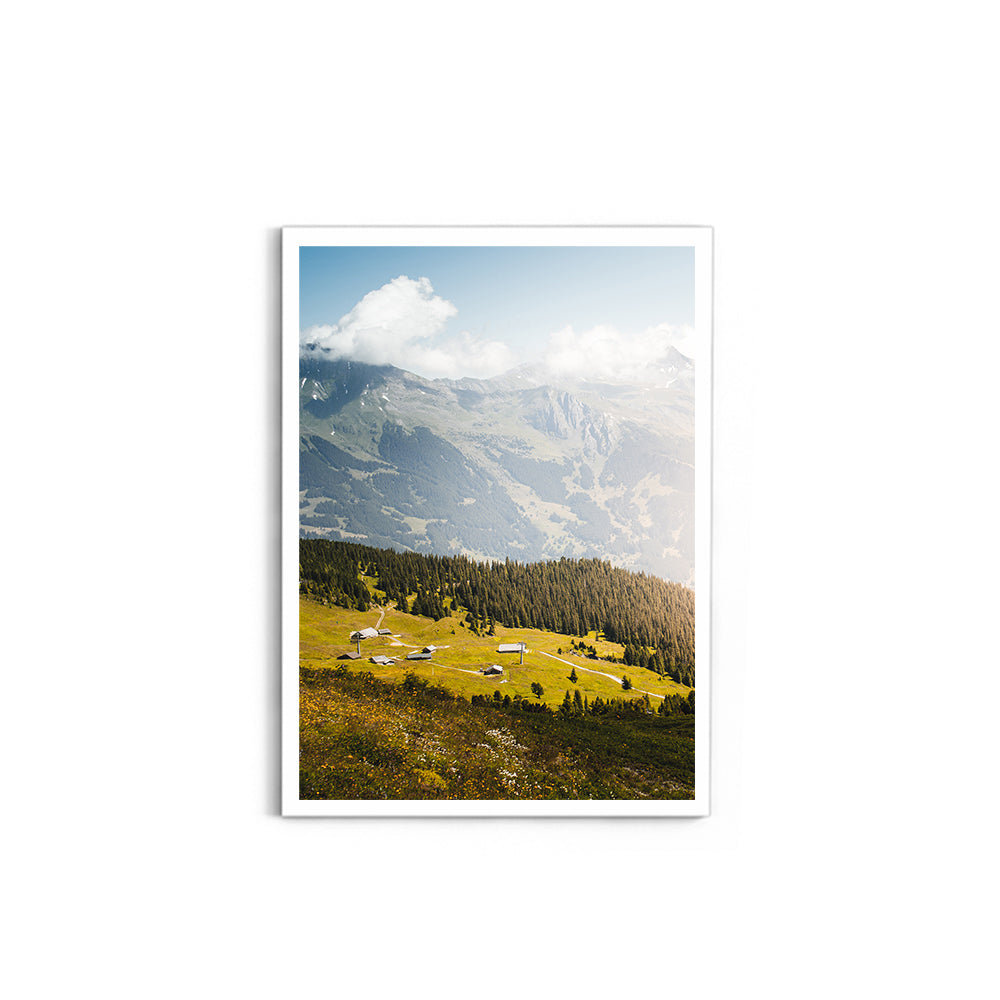 Views from the Lauterbrunnen Valley, Switzerland - Wall Photo Frame by Jeet Khagram