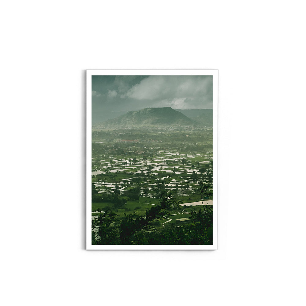 Views from the Lohagad Fort, Lohagad - Wall Photo Frame by Jeet Khagram