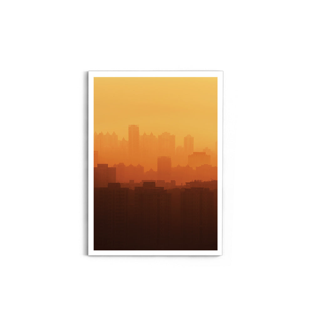Mumbai in a Haze - Wall Photo Frame by Jeet Khagram