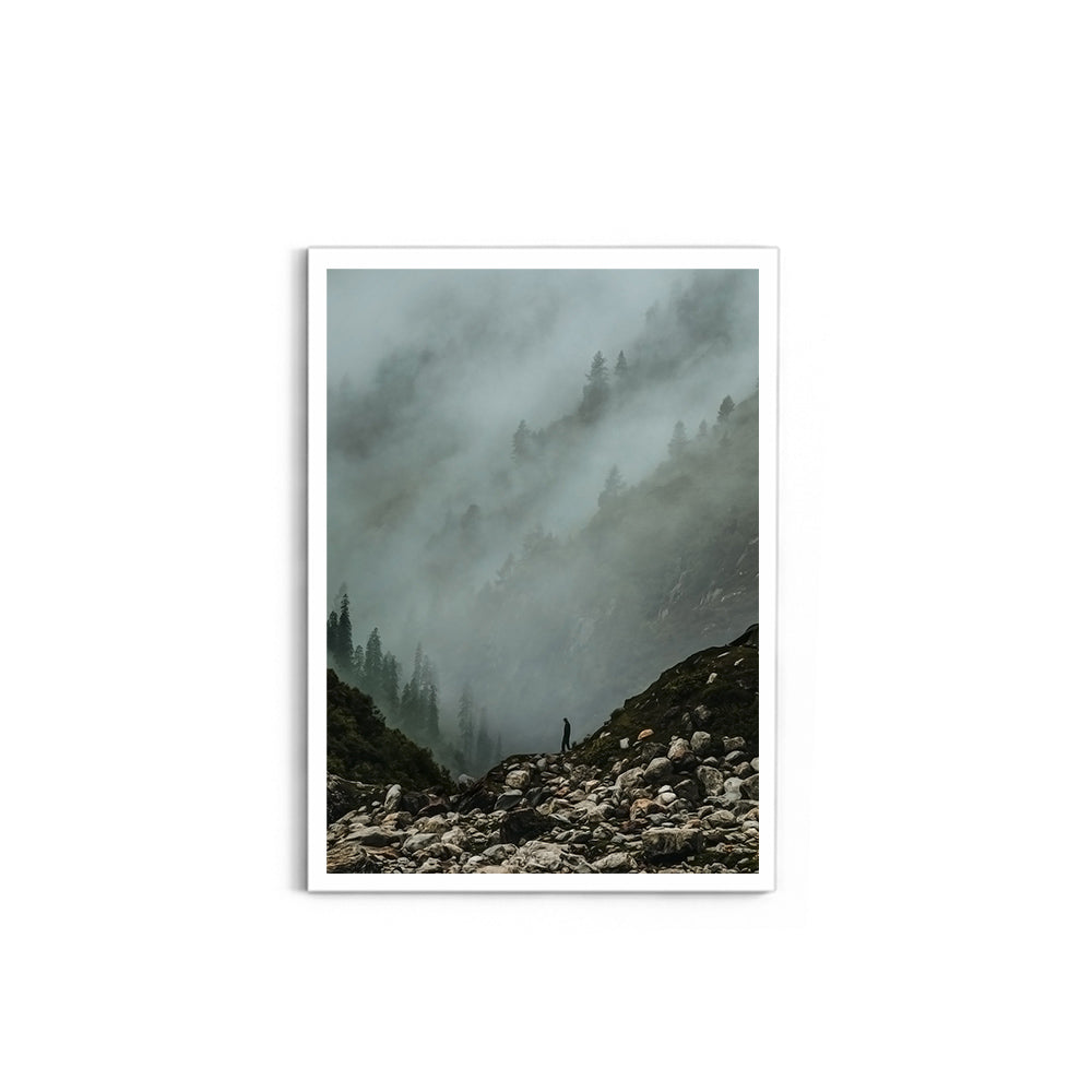 Foggy Days at Hampta Pass - Wall Photo Frame by Jeet Khagram