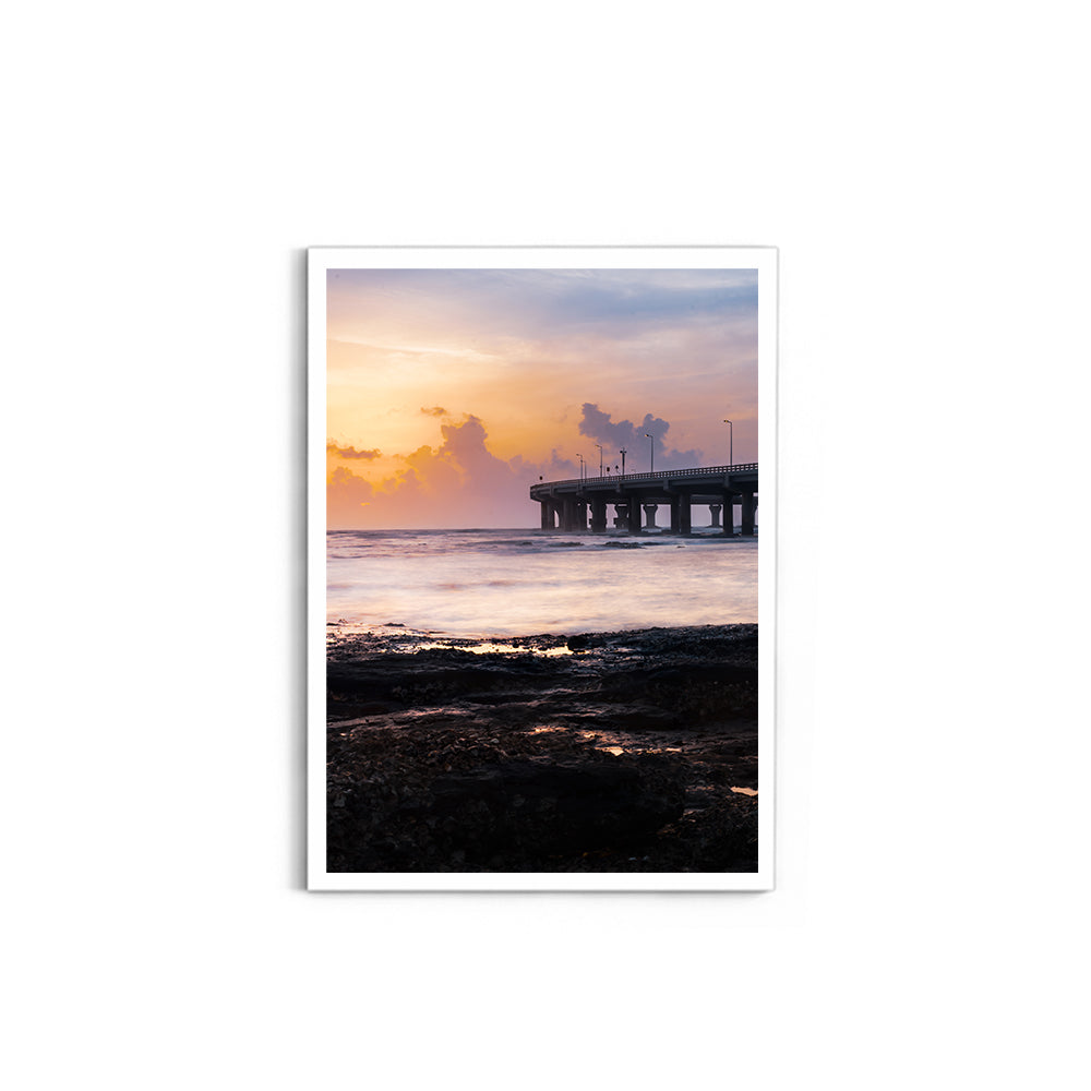Bandra-Worli Sea Link Sunrise - Wall Photo Frame by Jeet Khagram
