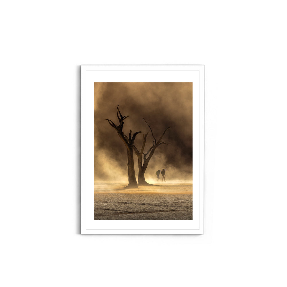 Namibia's Vast Deserts Deadvlei at Dawn - Wall Photo Frame by Jeet Khagram