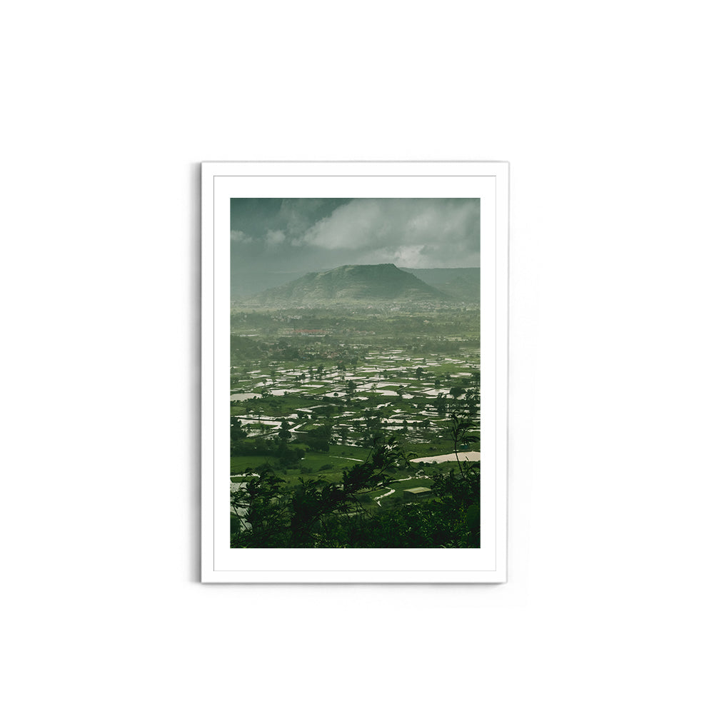Views from the Lohagad Fort, Lohagad - Wall Photo Frame by Jeet Khagram