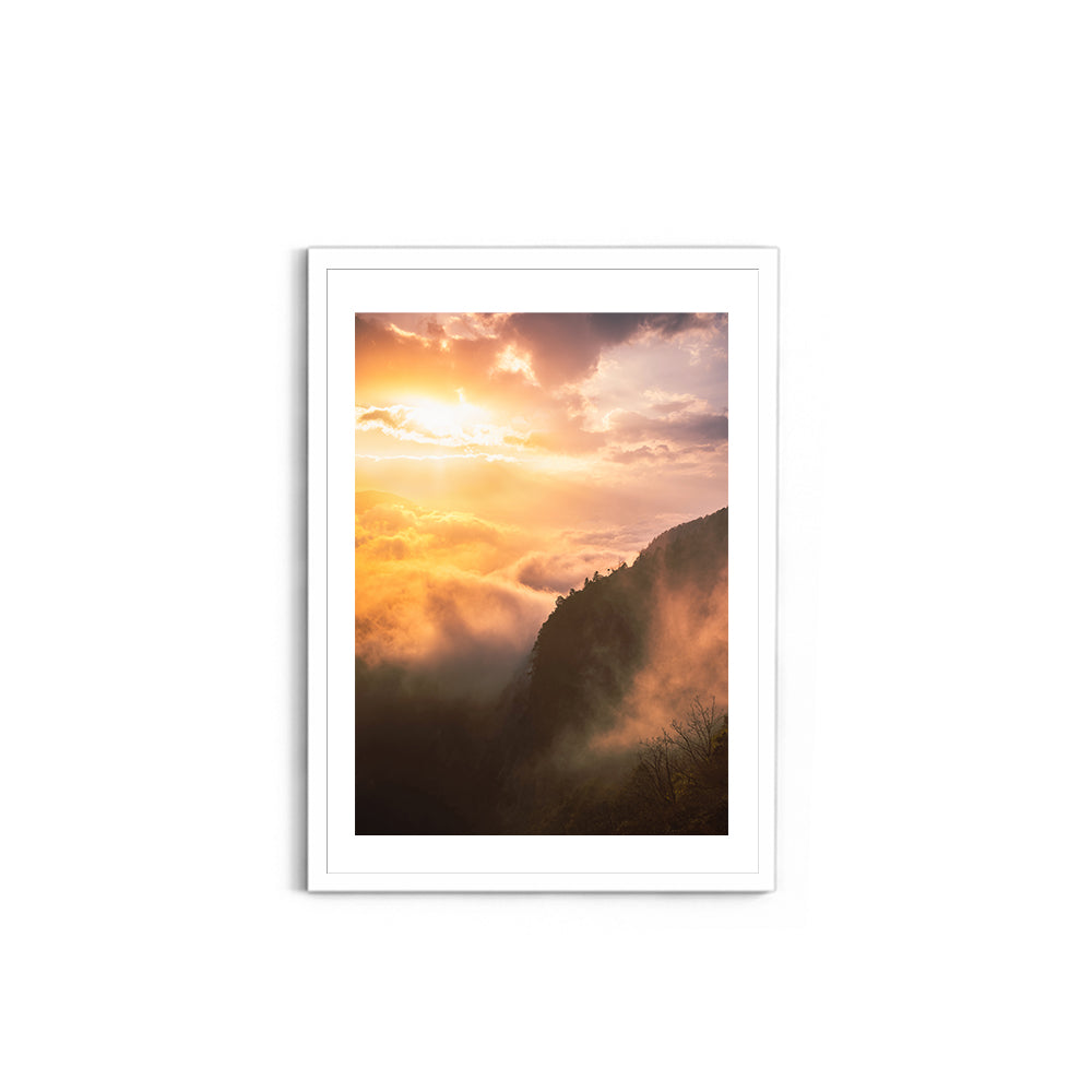Chasing the Sunset, Thembang, Arunachal Pradesh - Wall Photo Frame by Jeet Khagram