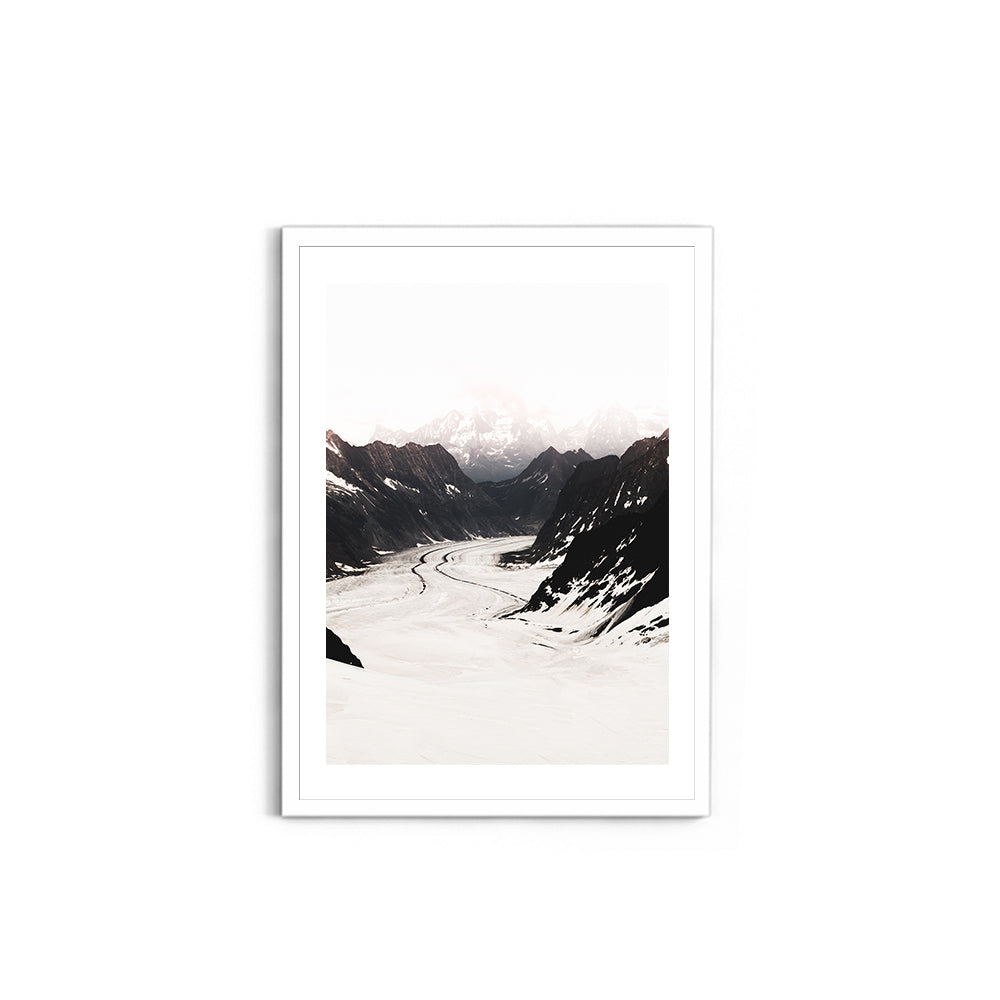 Great Aletsch Glacier, Switzerland - Wall Photo Frame by Jeet Khagram