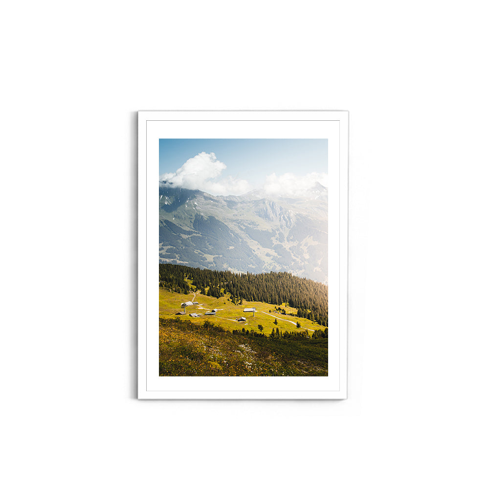 Views from the Lauterbrunnen Valley, Switzerland - Wall Photo Frame by Jeet Khagram