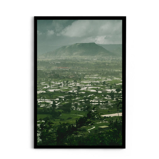 Views from the Lohagad Fort, Lohagad - Wall Photo Frame by Jeet Khagram