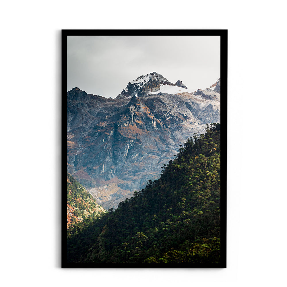 Himalayan Peaks Mountain Landscape - Wall Photo Frame by Jeet Khagram