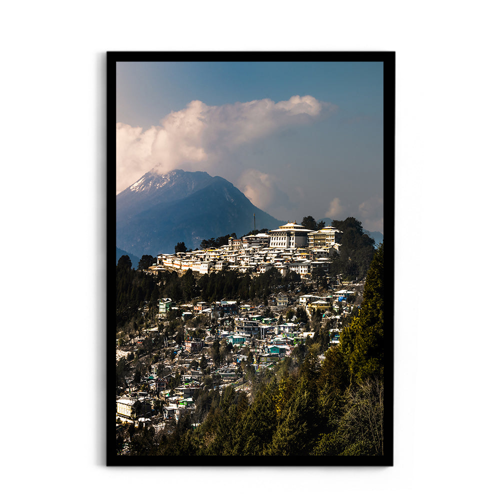 Tawang Monastery, Arunachal Pradesh - Wall Photo Frame by Jeet Khagram