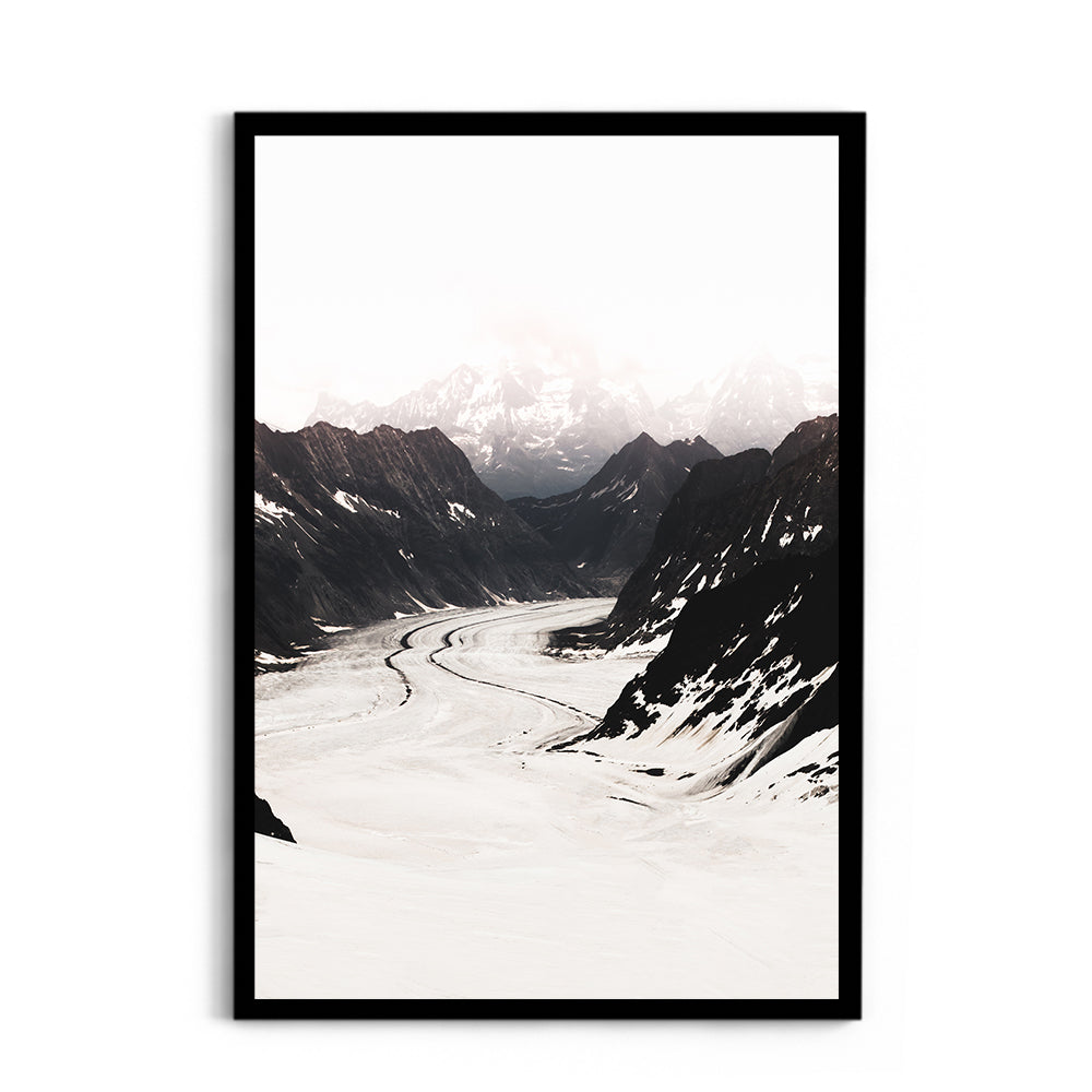 Great Aletsch Glacier, Switzerland - Wall Photo Frame by Jeet Khagram