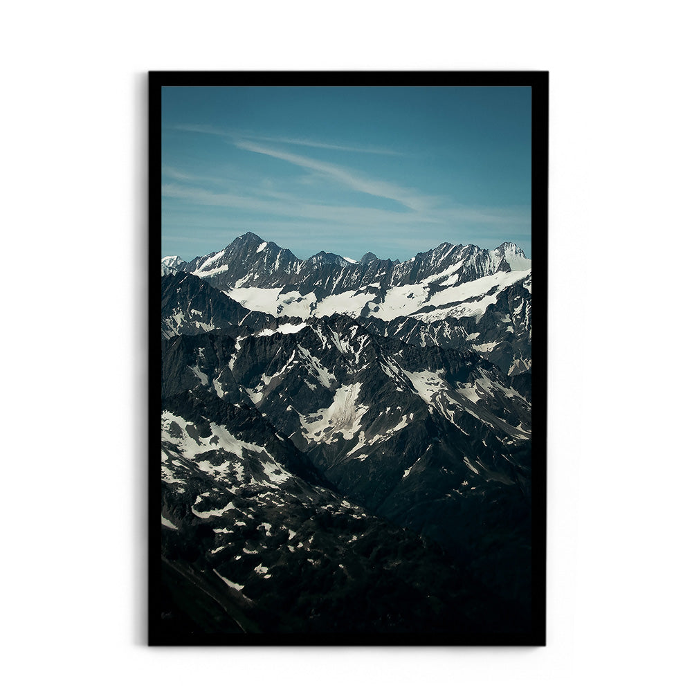 The Peaks of Mount Titlis, Switzerland - Wall Photo Frame by Jeet Khagram
