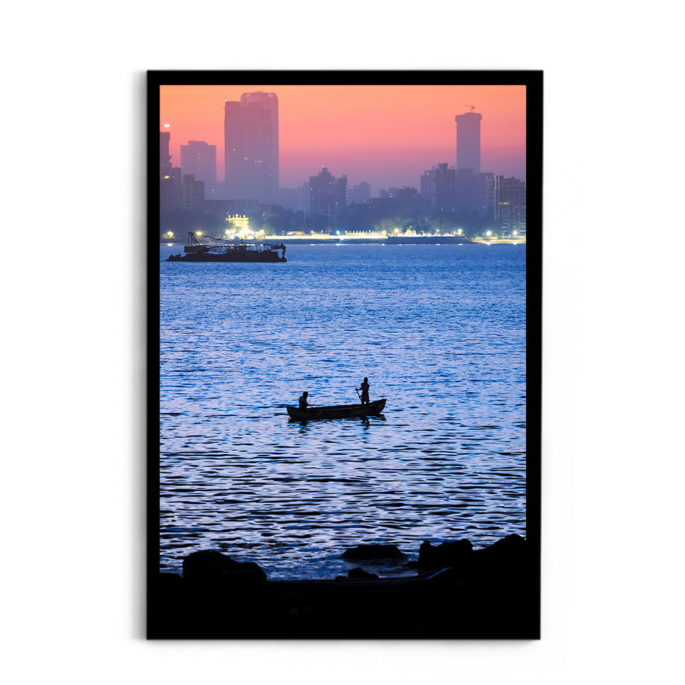 Mumbai Twilight - Wall Photo Frame by Jeet Khagram