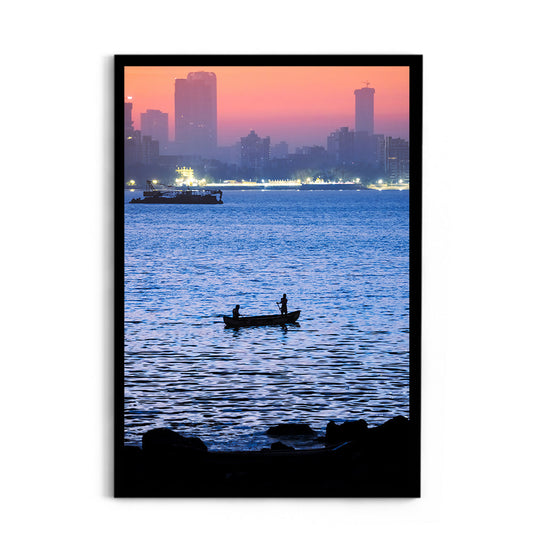 Mumbai Twilight - Wall Photo Frame by Jeet Khagram
