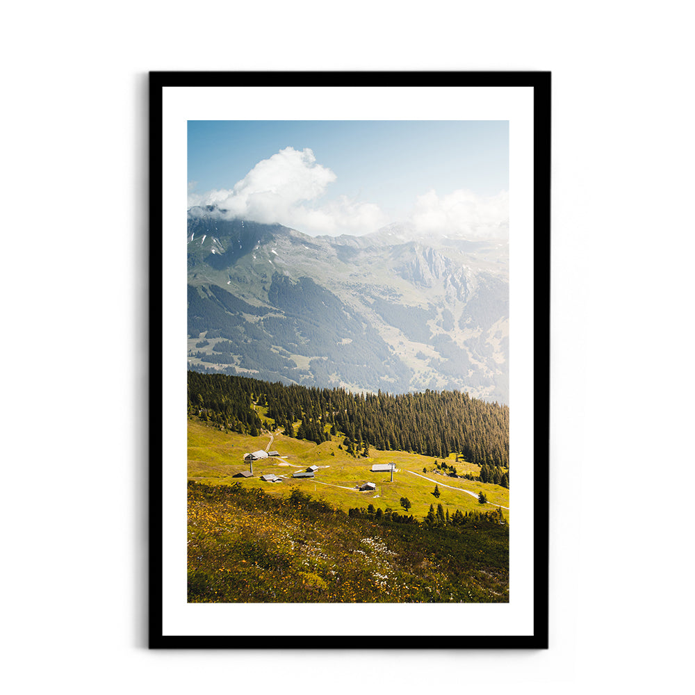 Views from the Lauterbrunnen Valley, Switzerland - Wall Photo Frame by Jeet Khagram
