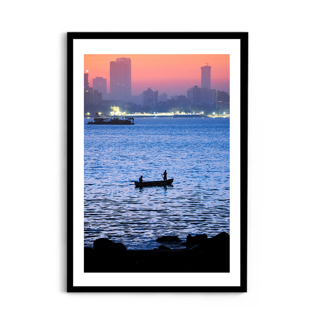 Mumbai Twilight - Wall Photo Frame by Jeet Khagram