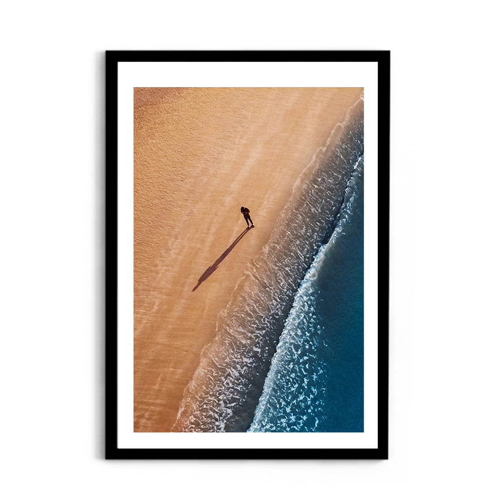 Rann of Kutch Abstract - Minimalist - Wall Photo Frame by Jeet Khagram
