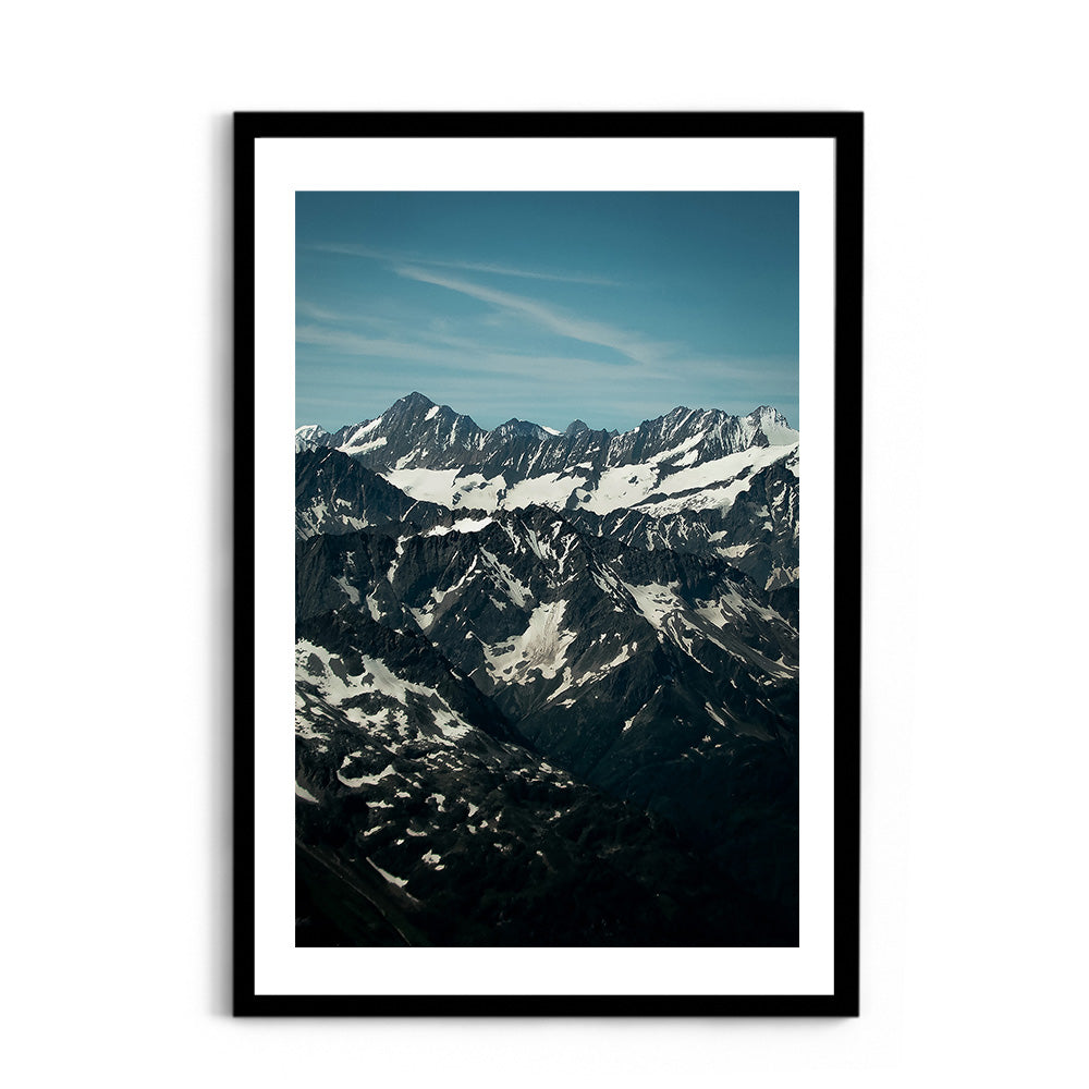 The Peaks of Mount Titlis, Switzerland - Wall Photo Frame by Jeet Khagram