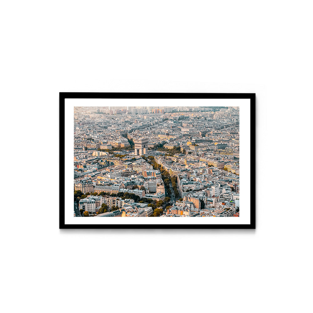 Arc de Triomphe Landscape, Paris - Wall Photo Frame by Jeet Khagram