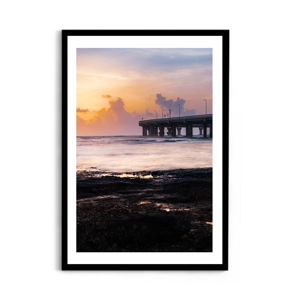 Bandra-Worli Sea Link Sunrise - Wall Photo Frame by Jeet Khagram