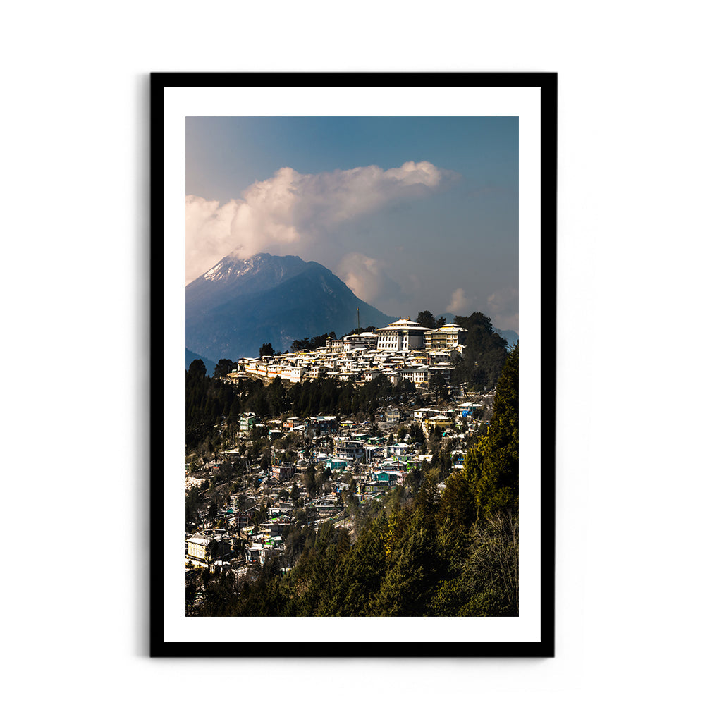 Tawang Monastery, Arunachal Pradesh - Wall Photo Frame by Jeet Khagram