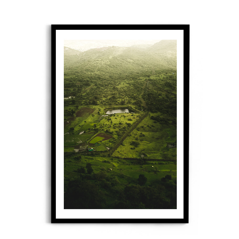 Morning in Lohagad Fort, Lohagad - Wall Photo Frame by Jeet Khagram
