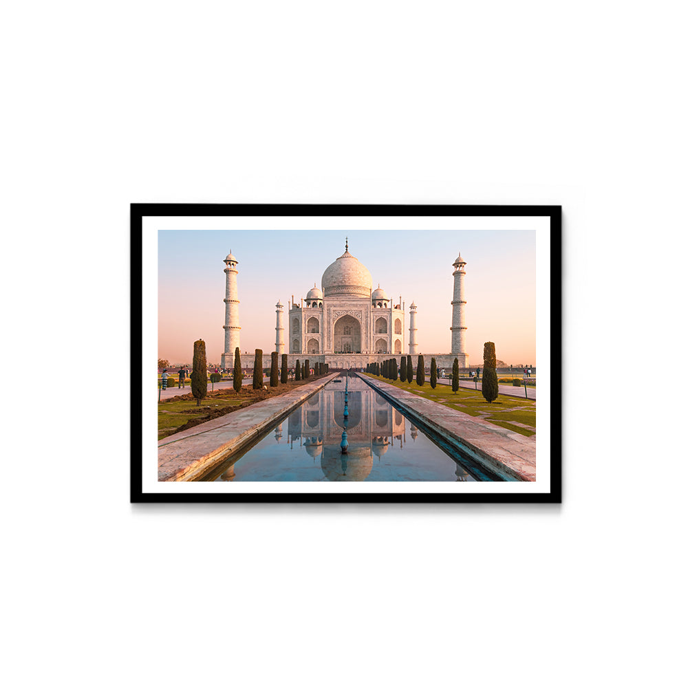 Reflections of the Taj Mahal, Agra - Wall Photo Frame by Jeet Khagram