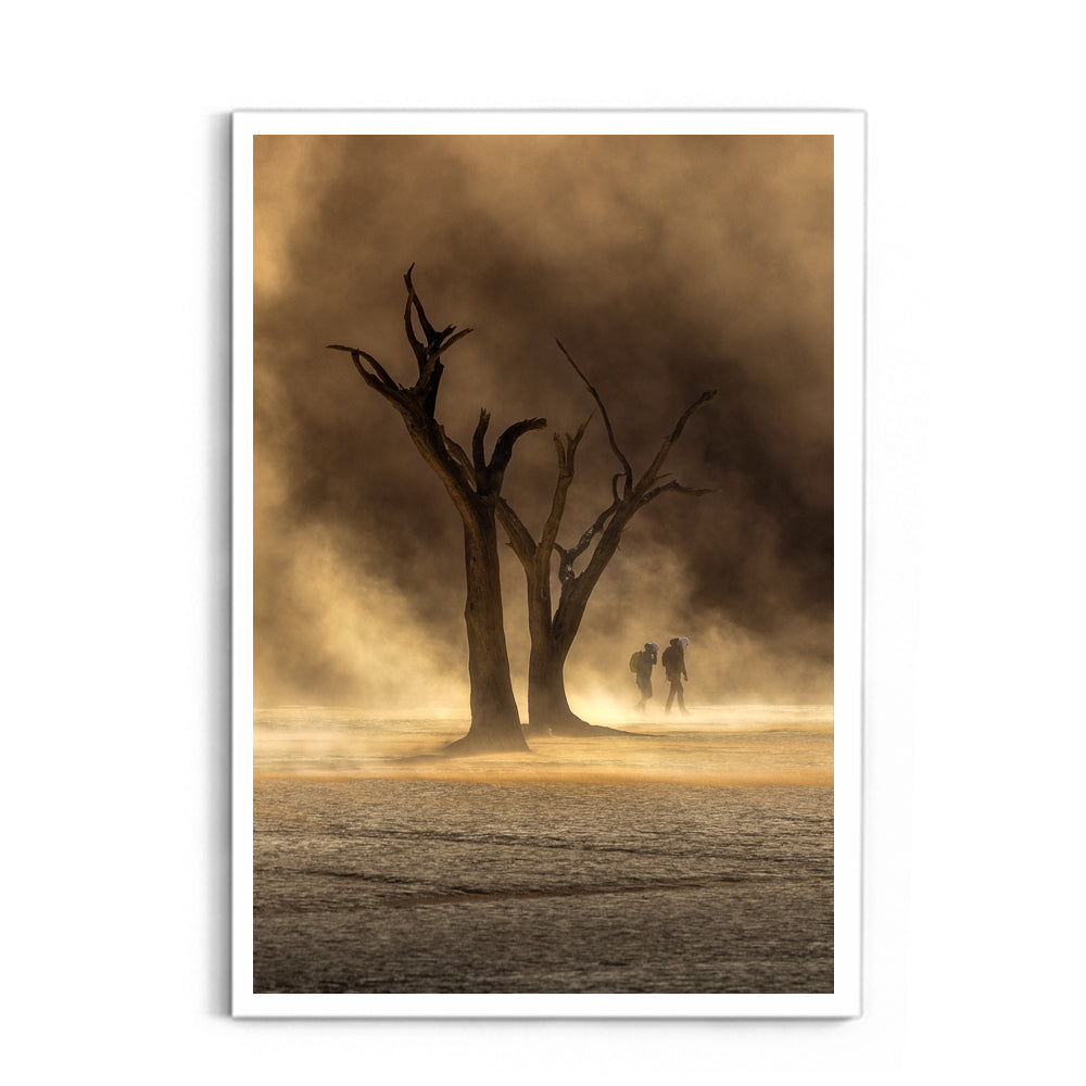 Namibia's Vast Deserts Deadvlei at Dawn - Wall Photo Frame by Jeet Khagram
