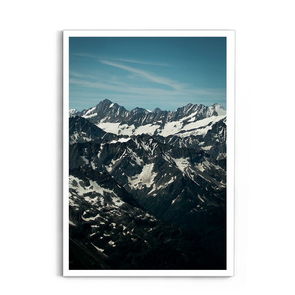 The Peaks of Mount Titlis, Switzerland - Wall Photo Frame by Jeet Khagram